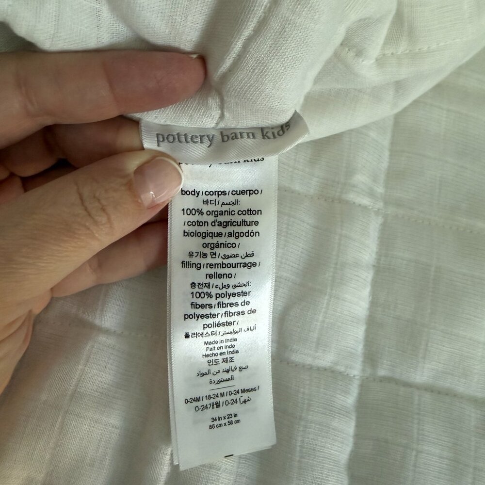 Snuggle Me Organic Infant Lounger (Gumdrop) With Covers and SleepSack - Picture 6 of 11